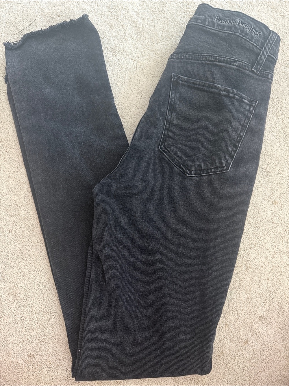 Favorite Daughter Women's High-Rise Black Skinny Jeans